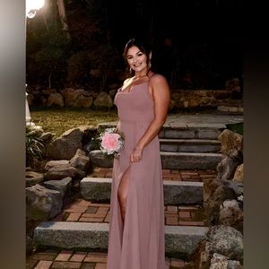 Windsor- mauve pink Bridesmaid Dress